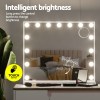 embellir makeup mirror 60x52cm hollywood vanity with led light tabletop white embellir makeup mirror 60x52cm hollywood vanity with led light tabletop white