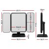 embellir led makeup mirror tri fold lighted vanity mirrors 1x2x3x magnifications embellir led makeup mirror tri fold lighted vanity mirrors 1x2x3x magnifications