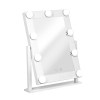 Embellir Makeup Mirror 30x38cm Hollywood Vanity with LED Light Rotation Tabletop Embellir Makeup Mirror 30x38cm Hollywood Vanity with LED Light Rotation Tabletop