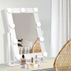 embellir makeup mirror 30x38cm hollywood vanity with led light rotation tabletop embellir makeup mirror 30x38cm hollywood vanity with led light rotation tabletop