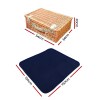alfresco 4 person picnic basket set insulated blanket alfresco 4 person picnic basket set insulated blanket