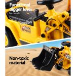 keezi ride on car toys kids excavator bulldozer sandpit digger car pretend play
