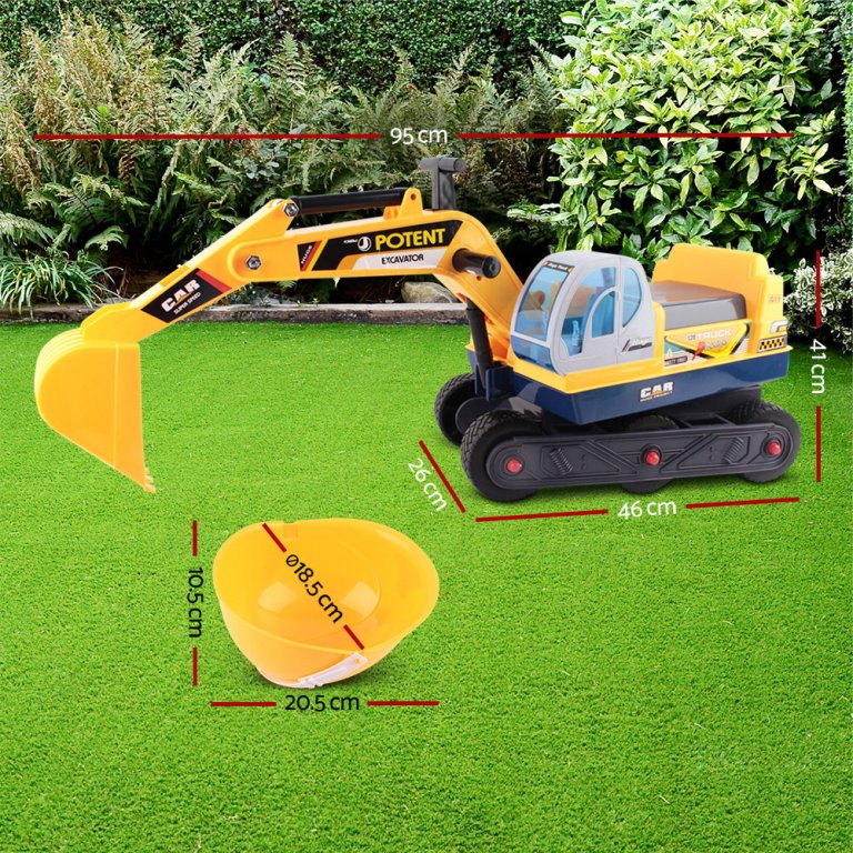 keezi ride on car toys kids excavator digger sandpit bulldozer car pretend play keezi ride on car toys kids excavator digger sandpit bulldozer car pretend play