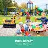 keezi ride on car toys kids excavator digger sandpit bulldozer car pretend play keezi ride on car toys kids excavator digger sandpit bulldozer car pretend play