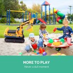keezi ride on car toys kids excavator digger sandpit bulldozer car pretend play keezi ride on car toys kids excavator digger sandpit bulldozer car pretend play