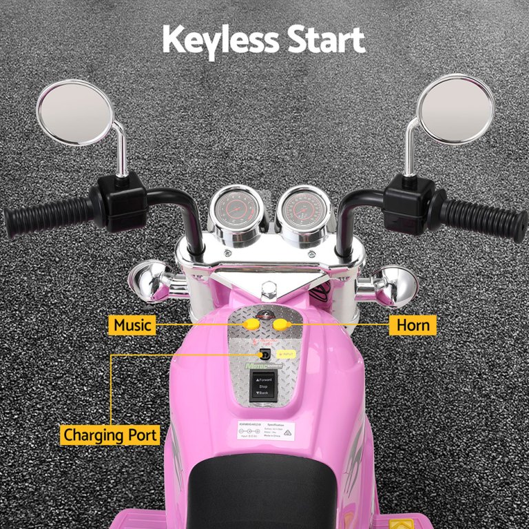 rigo kids ride on car motorcycle motorbike electric toys horn music 6v pink rigo kids ride on car motorcycle motorbike electric toys horn music 6v pink