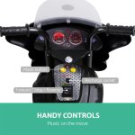 rigo kids electric ride on police motorcycle motorbike 6v battery black rigo kids electric ride on police motorcycle motorbike 6v battery black
