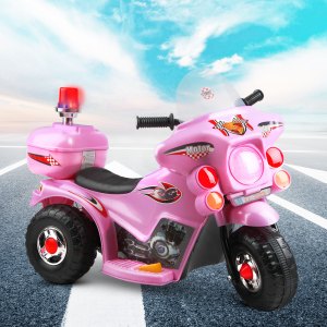 rigo kids electric ride on police motorcycle motorbike 6v battery pink rigo kids electric ride on police motorcycle motorbike 6v battery pink