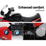 kids electric ride on car police motorcycle motorbike bmw licensed s1000rr red