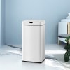 devanti 45l motion sensor bin rubbish automatic white
