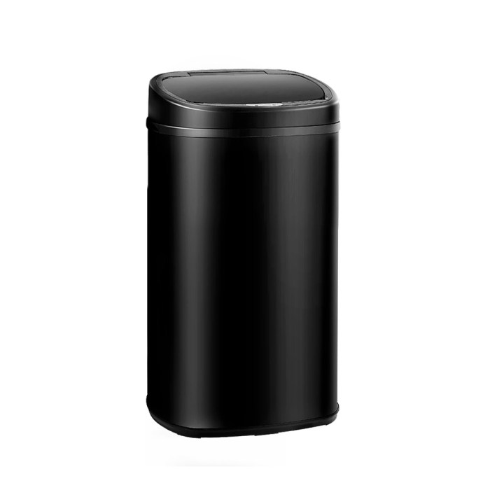 Devanti 58L Motion Sensor Bin Rubbish Automatic Black Devanti 58L Motion Sensor Bin Rubbish Automatic Black