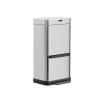 devanti 70l motion sensor bin pedal bins automatic siver devanti 70l motion sensor bin pedal bins automatic siver