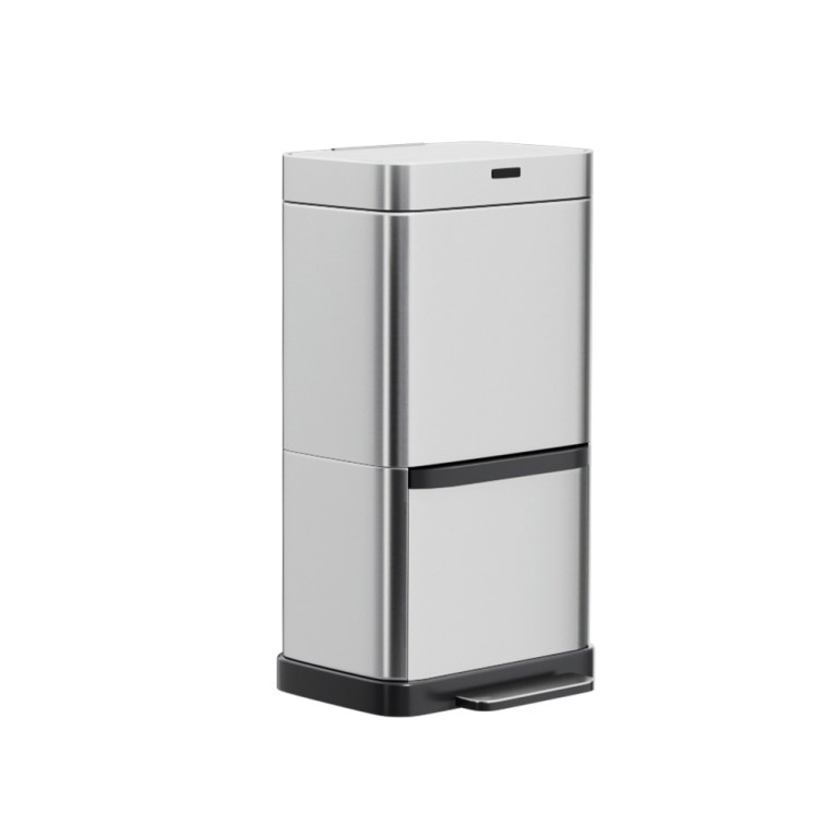 devanti 70l motion sensor bin pedal bins automatic siver devanti 70l motion sensor bin pedal bins automatic siver