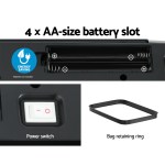 devanti 70l motion sensor bin pedal bins automatic siver devanti 70l motion sensor bin pedal bins automatic siver