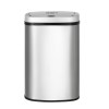 Devanti 50L Sensor Bin Motion Rubbish Automatic Silver Devanti 50L Sensor Bin Motion Rubbish Automatic Silver