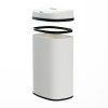 devanti 50l sensor bin motion rubbish automatic white