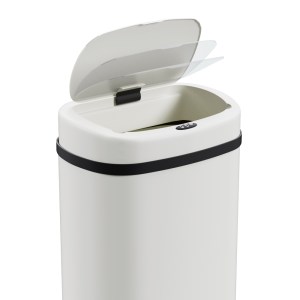 devanti 50l sensor bin motion rubbish automatic white