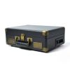 mbeat uptown retro turntable and cassette player with bluetooth speakers