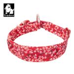 floral collar poppy red xs floral collar poppy red xs