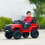 jeep inspired remote controlled ride on electric car (red) jeep inspired remote controlled ride on electric car (red)