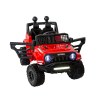 jeep inspired remote controlled ride on electric car (red)