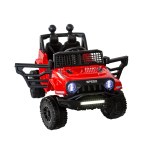 jeep inspired remote controlled ride on electric car (red) jeep inspired remote controlled ride on electric car (red)