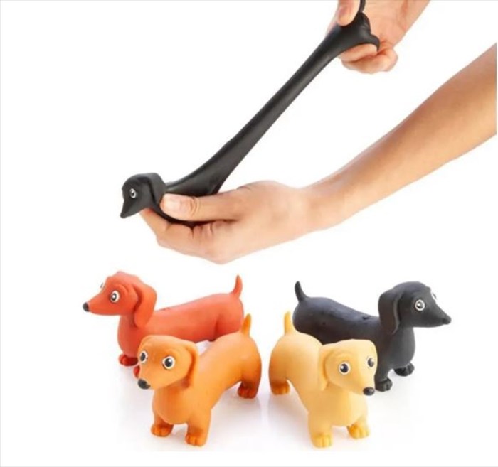 Stretchy Sausage Dog Toy – Stretch Dachshund Fidget Toy | Kouwi Australia