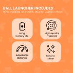 hyper fetch maxi dog ball thrower large interactive pet toy launcher