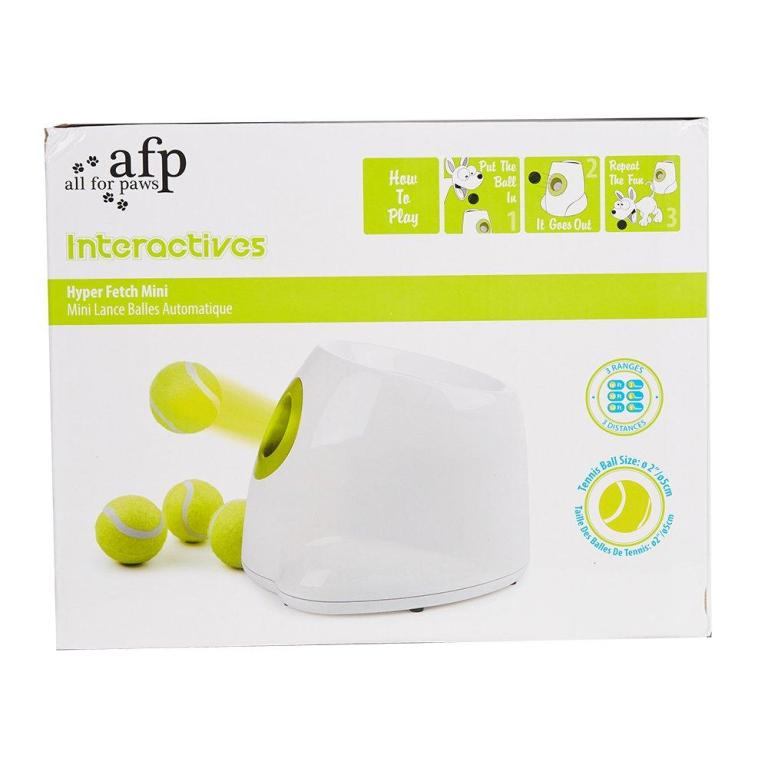 hyper fetch mini dog ball thrower small interactive pet toy launcher