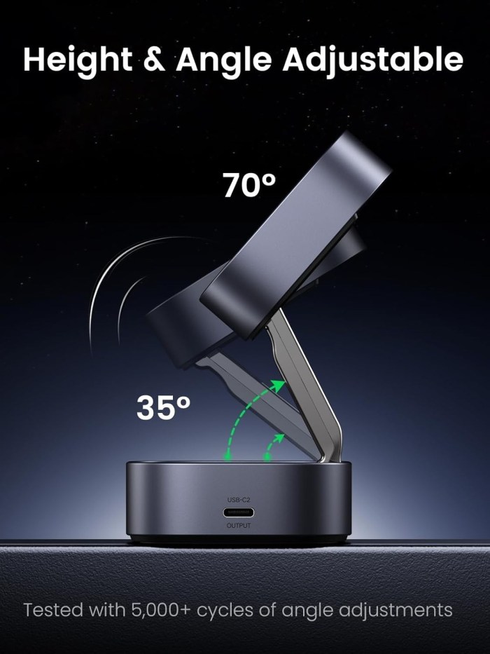 ugreen 35278 2 in 1 magsafe wireless charger with stand