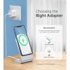 choetech ma00117 sl magleap magnetic wireless charger with stand and ac adapter choetech ma00117 sl magleap magnetic wireless charger with stand and ac adapter