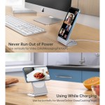 choetech ma00117 sl magleap magnetic wireless charger with stand and ac adapter
