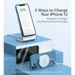 choetech ma00117 sl magleap magnetic wireless charger with stand and ac adapter