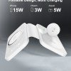 choetech t616 f wh 3in1 magnetic foldable wireless charger white choetech t616 f wh 3in1 magnetic foldable wireless charger white