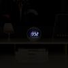 newgate centre of the earth lcd alarm clock white