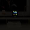 newgate monolith lcd alarm clock white