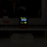 newgate monolith lcd alarm clock fire engine red newgate monolith lcd alarm clock fire engine red