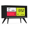 newgate spectronoma lcd alarm clock matte black