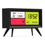 newgate spectronoma lcd alarm clock matte black newgate spectronoma lcd alarm clock matte black