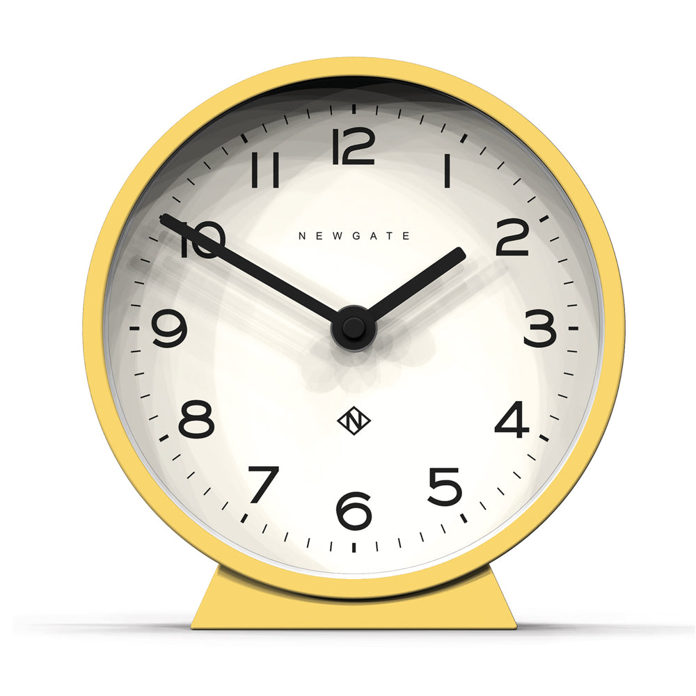 Newgate M Mantel Clock Cheeky Yellow Newgate M Mantel Clock Cheeky Yellow