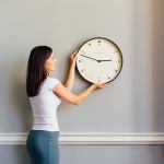 newgate mr clarke clock dark wood dot dial 40 newgate mr clarke clock dark wood dot dial 40