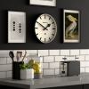 newgate railway clock black