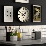 newgate railway clock black