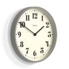 newgate number two wall clock matte posh grey newgate number two wall clock matte posh grey