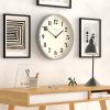 newgate number two wall clock matte posh grey newgate number two wall clock matte posh grey