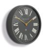 newgate mr butler wall clock moonstone grey reverse dial newgate mr butler wall clock moonstone grey reverse dial