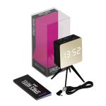 newgate space hotel droid led alarm clock black