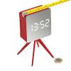 newgate space hotel droid led alarm clock red