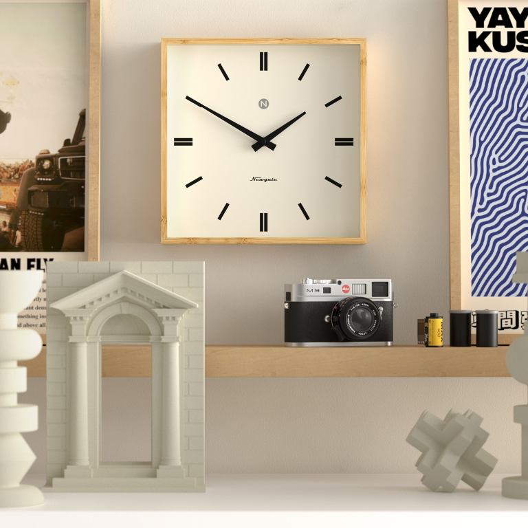 newgate fiji wall clock moped dial