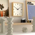newgate fiji wall clock moped dial